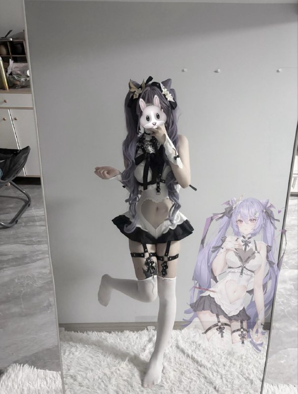 嗯？在骂我吗 好可爱 亲你一口好不好 #刻晴 #原神 #刻晴魅魔 #cos嗯？在骂我吗 好可爱 亲你一口好不好 #刻晴 #原神 #刻晴魅魔 #cos