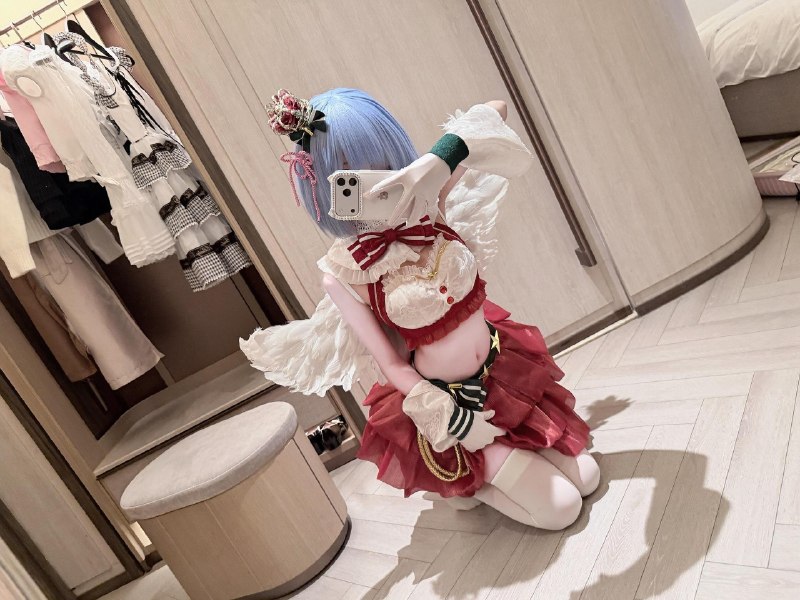 如果真爱有颜色 那一定是蓝色😭 #蕾姆 #cos #圣诞限定如果真爱有颜色 那一定是蓝色😭 #蕾姆 #cos #圣诞限定