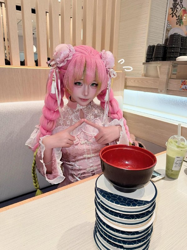 蜜璃宝宝轻点萌！( ̀⌄ ́)#cos #鬼灭之刃 #甘露寺蜜璃 #私设蜜璃宝宝轻点萌！( ̀⌄ ́)#cos #鬼灭之刃 #甘露寺蜜璃 #私设