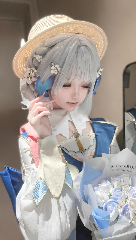 如果是你的话 #原神 #神里绫华 #花时来信 #cos如果是你的话 #原神 #神里绫华 #花时来信 #cos