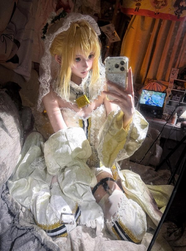 唔姆 #尼禄 #尼禄花嫁 #fgo #cos唔姆 #尼禄 #尼禄花嫁 #fgo #cos