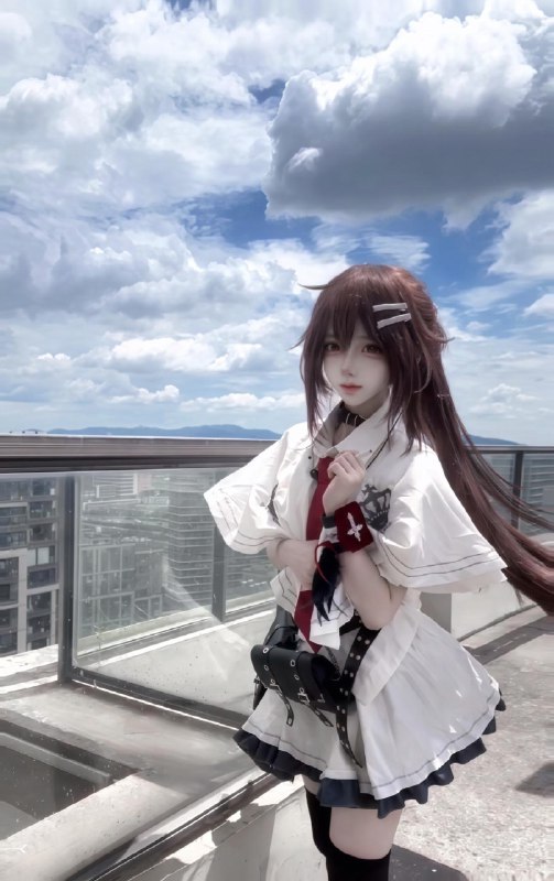 只要不期盼幸福 就不会绝望 #水上由岐 #素晴日 #galgame #cos